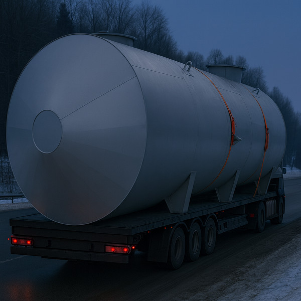 горизонтальный резервуар для воды