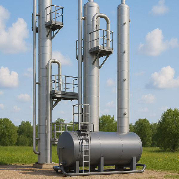 расчет горизонтального резервуара