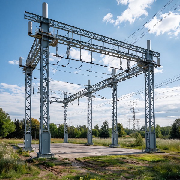 Производство стальных порталов ОРУ