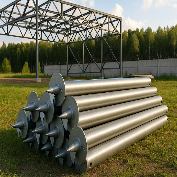 Сваи винтовые