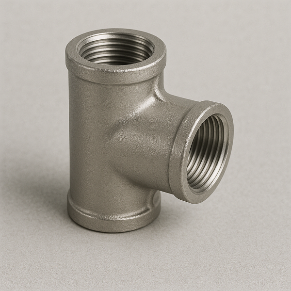 Тройник нержавеющий резьбовой