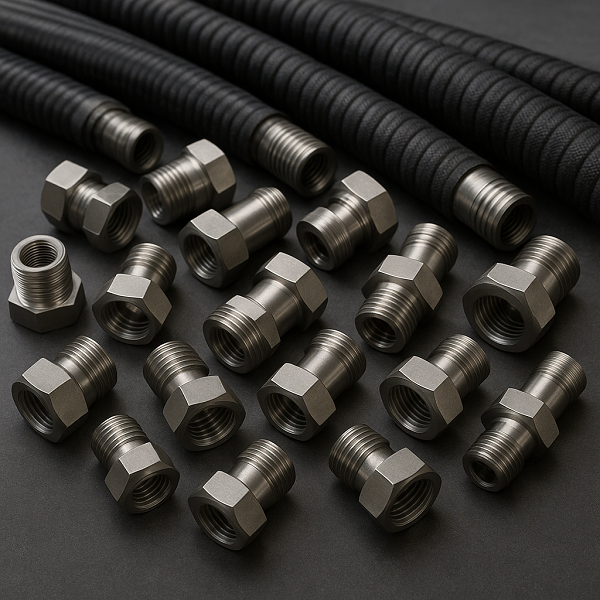 Штуцера титановые