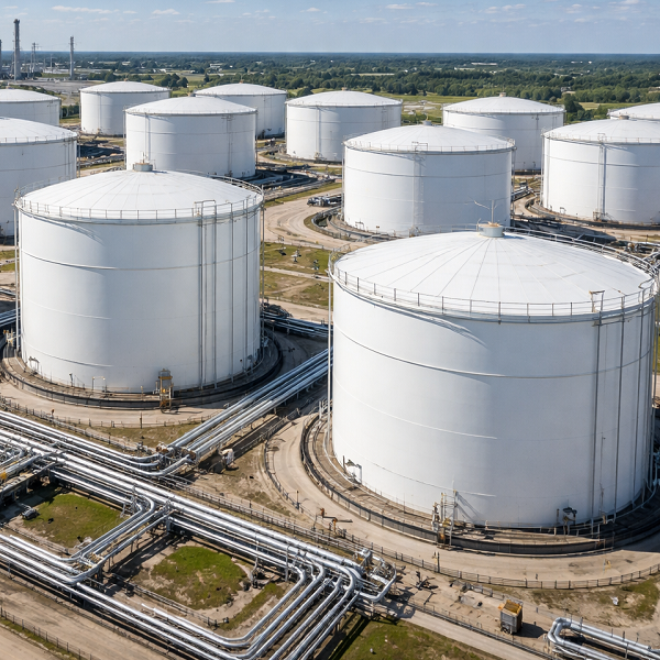 Резервуары вертикальные цилиндрические стальные РВС, РВСП и РВСПК