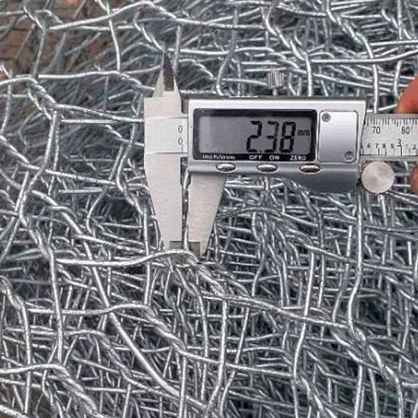 Сетка проволочная двойного кручения С60-2,4-Ц (4,0м) для защиты от дронов и БПЛА